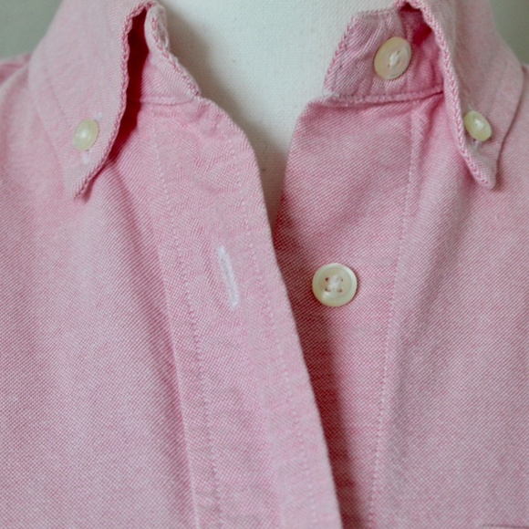 Pink Crested Classic Fit Cotton Shirt - Picture 3 of 8